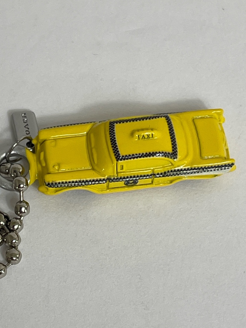NWOT Coach New York Exclusive Taxi Cab Charm